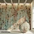 Vintage Painted Plaster Wall 3D model small image 1