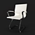 Sleek Minimalist Armchair 3D model small image 3