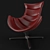 Modern Armchair No12 3D model small image 3