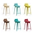 Modern Designer Frank Bar Stool 3D model small image 1