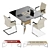 Modern Tables for Productive Meetings 3D model small image 1