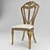 Elegant Chair Classic: Timeless Design 3D model small image 1