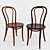 Vienna Style Dining Chair - Elegant & Classic Furniture 3D model small image 1