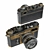 Title: Nikon S3 Vintage Film Camera 3D model small image 2