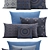 Luxury Comfort Pillows 3D model small image 2