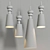 Josephine Crystal Pendant Light 3D model small image 3