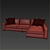 Eichholtz Feraud: Elegant Lounge and Chair 3D model small image 3