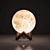 Luminous Lunar Nightlight 3D model small image 2