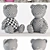 Me to You Teddy Bears - Boy and Girl 3D model small image 3