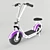 Modern Electric Scooter: High-performance, Compact Design 3D model small image 1