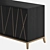 Classic Modern Chest of Drawers 3D model small image 2