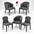 Marelli Becky: Italian Design Chairs 3D model small image 2