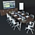 Executive Conference Room Set 3D model small image 1