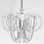 Elegant Italian Chandelier: Travaso SL959.203.08 3D model small image 2