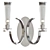 Cromo Wall Sconce: Sleek Illumination at its Finest 3D model small image 1