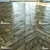 Natural Wood Parquet Flooring 3D model small image 1