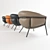 Grasso Leather Armchair: Stylish Design, Premium Comfort 3D model small image 2