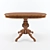 Elegant Oval Table: Morello Gianpaolo 3D model small image 1