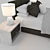 Luxury Linen Bed: Ultimate Comfort 3D model small image 2