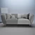 Elegant Florence Sofa: Timeless Comfort 3D model small image 2