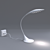 Sleek Modern Desk Lamp 3D model small image 1