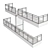 Modular Balconies: Flexible and Detailed 3D model small image 1