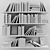 Literary Treasures: Book Collection 3D model small image 3