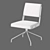 Elegant Rue Cambon Chair 3D model small image 3
