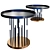 Elegant Mazarin Coffee Tables 3D model small image 1