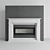 Panoramic Kratki MB 100 Fireplace 3D model small image 1