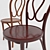 Elegant Vienna Chair: Stylish Design 3D model small image 3