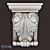 Sturdy Gypsum Bracket 3D model small image 1