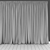 Elegant 365cm Curtains & Tulle 3D model small image 3