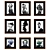 Double Exposure Portraits Set | 2 Sizes 3D model small image 3