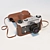 Vintage Soviet Rangefinder Camera 3D model small image 1