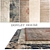 DOVLET HOUSE Carpets Set of 5 - Part 247 3D model small image 1