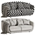 Keoma Maya: Stylish and Spacious Sofa 3D model small image 3