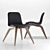 NORR11 Goose Lounge Chair: Sleek and Stylish Seating 3D model small image 2