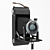 Vintage Voigtlander Bessa Camera 3D model small image 1