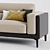 Colombini Casa KARL Beige Sofa 3D model small image 2