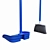 Efficient Broom Dustpan Set 3D model small image 3
