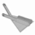 Natural Wood Dustpan and Brush Set 3D model small image 3