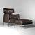 Luxury Reimagined: Archibald Armchair 3D model small image 1