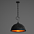 Industrial Loft Hanging Lamp 3D model small image 1
