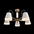 Eurosvet Frozen Ceiling Chandelier - Elegant Lighting Solution 3D model small image 2