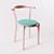 Hirashima Agile Chair: Sleek and Functional 3D model small image 1