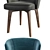 Elegant Minotti Amelie Chair: Perfect Proportions, Exquisite Design 3D model small image 2