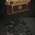 Vintage Leica M3 Gold Camera 3D model small image 2