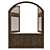 Vintage Rustic Barn Door 3D model small image 1