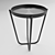 Modern Chroma Side Table 3D model small image 1